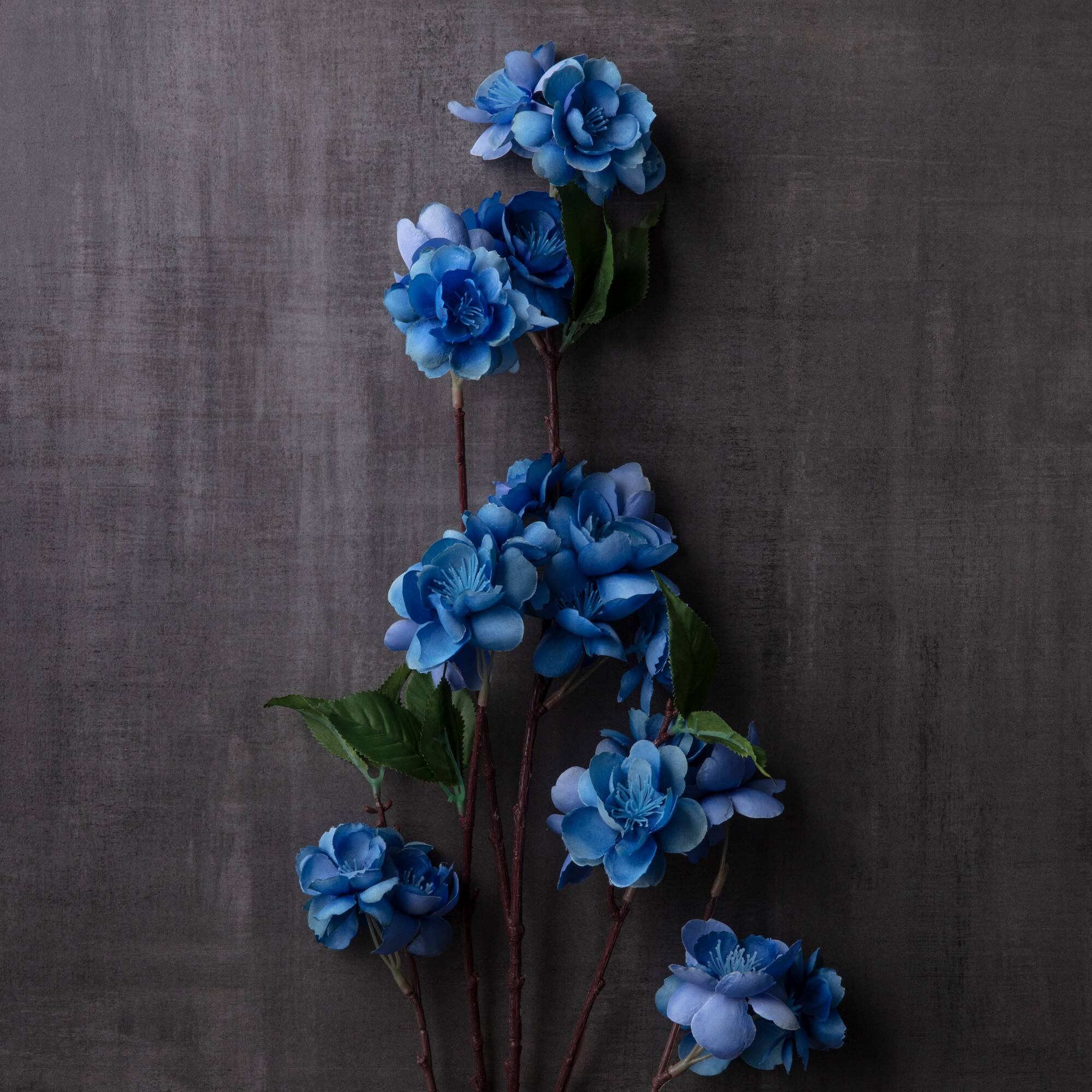 12 Pack: Blue Apple Blossom Stem by Ashland®